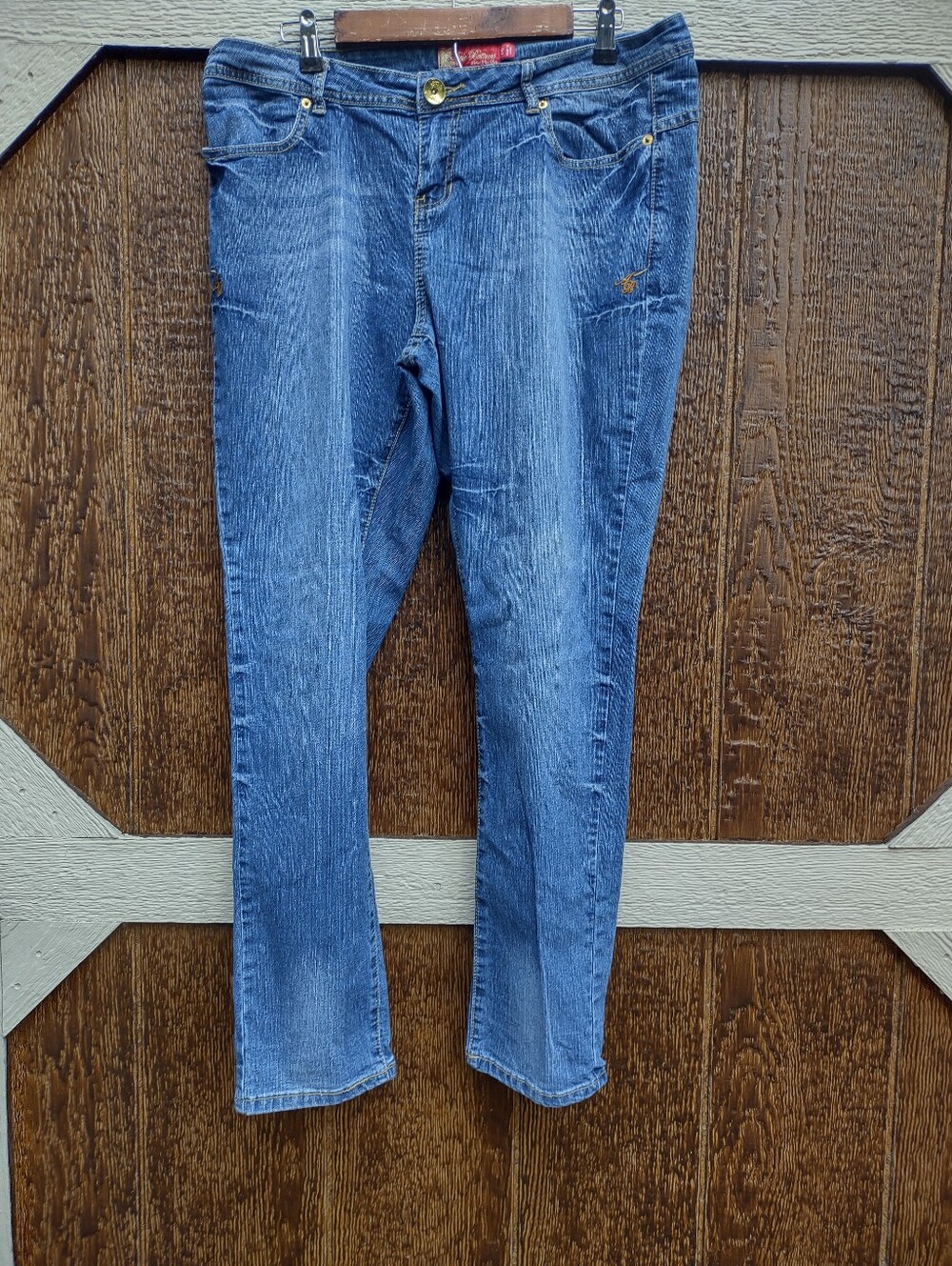 Vintage Medium Wash Apple Bottom Jeans Women's 16